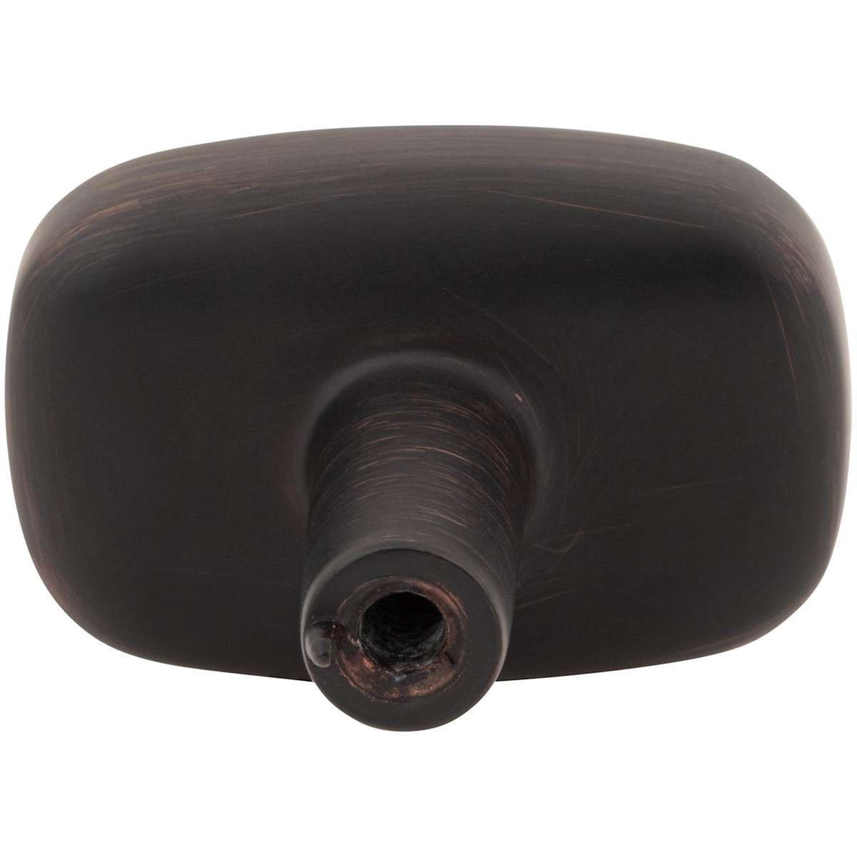 Jeffrey Alexander - 329L-MB - Loxley 1-1/2" Wide Smooth Round Corner Rectangular Cabinet Knob / Drawer Knob in Matte Black
