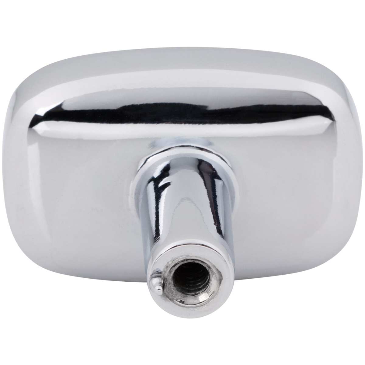 Jeffrey Alexander - 329L-MB - Loxley 1-1/2" Wide Smooth Round Corner Rectangular Cabinet Knob / Drawer Knob in Matte Black