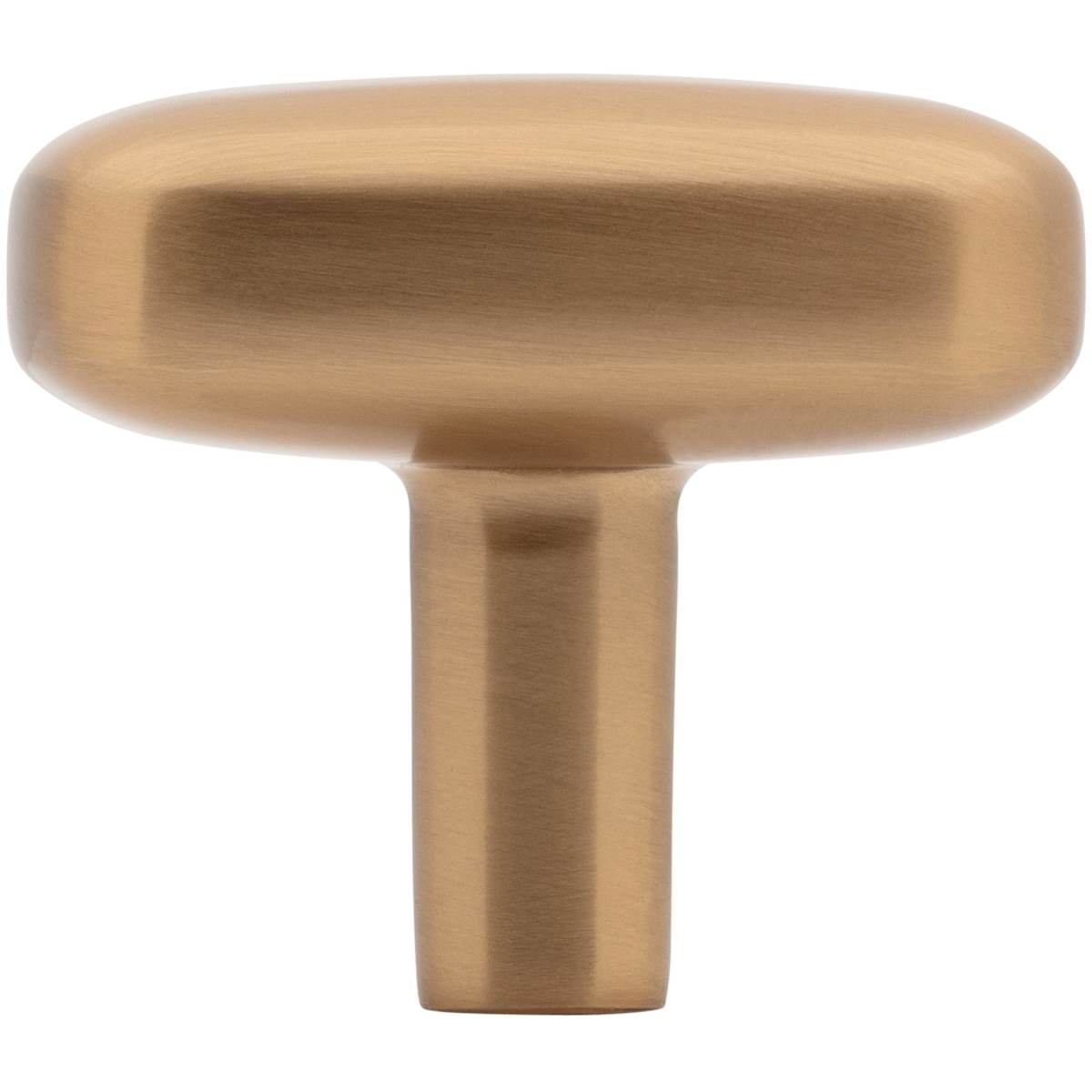 Jeffrey Alexander - 329L-MB - Loxley 1-1/2" Wide Smooth Round Corner Rectangular Cabinet Knob / Drawer Knob in Matte Black