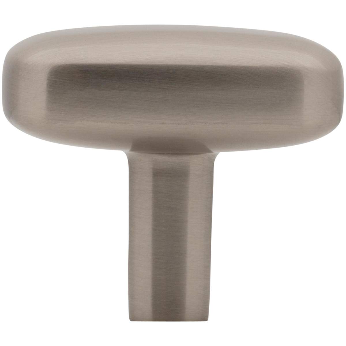 Jeffrey Alexander - 329L-MB - Loxley 1-1/2" Wide Smooth Round Corner Rectangular Cabinet Knob / Drawer Knob in Matte Black