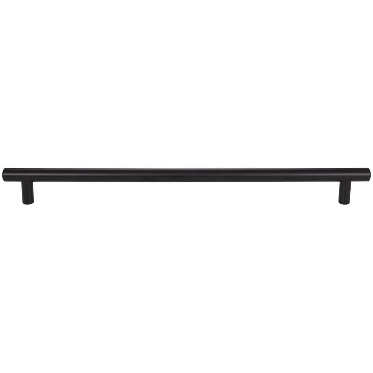 Jeffrey Alexander - 370SN - Key West 12-5/8" Center to Center Classic Smooth Round Large Cabinet Bar Handle / Drawer Bar Pull in Satin Nickel