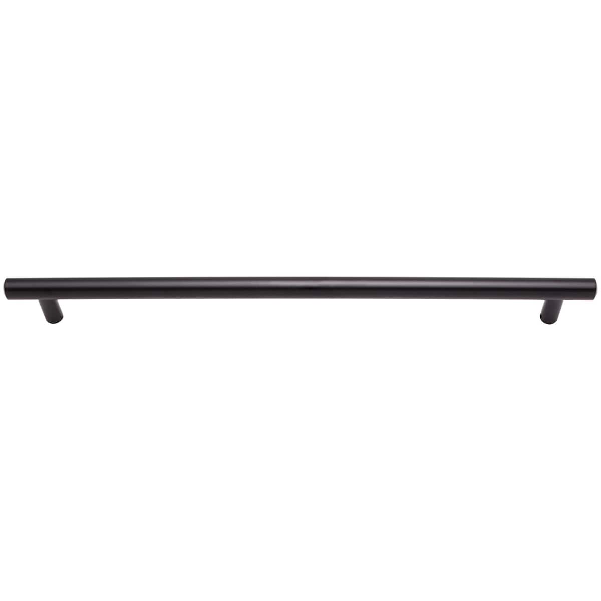 Jeffrey Alexander - 370SN - Key West 12-5/8" Center to Center Classic Smooth Round Large Cabinet Bar Handle / Drawer Bar Pull in Satin Nickel