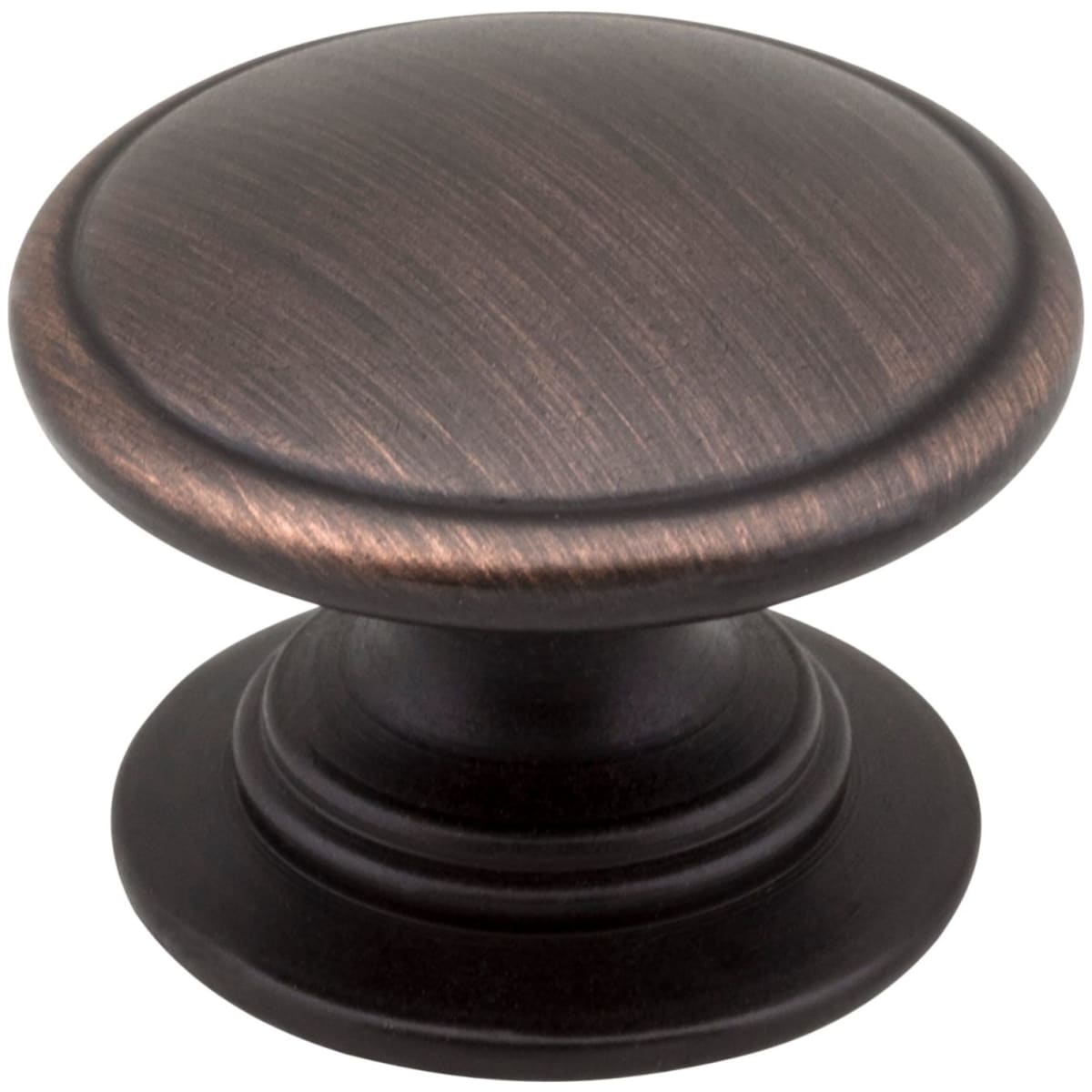 Durham 1-1/4" Round Traditional Ringed Mushroom Cabinet / Drawer Knob