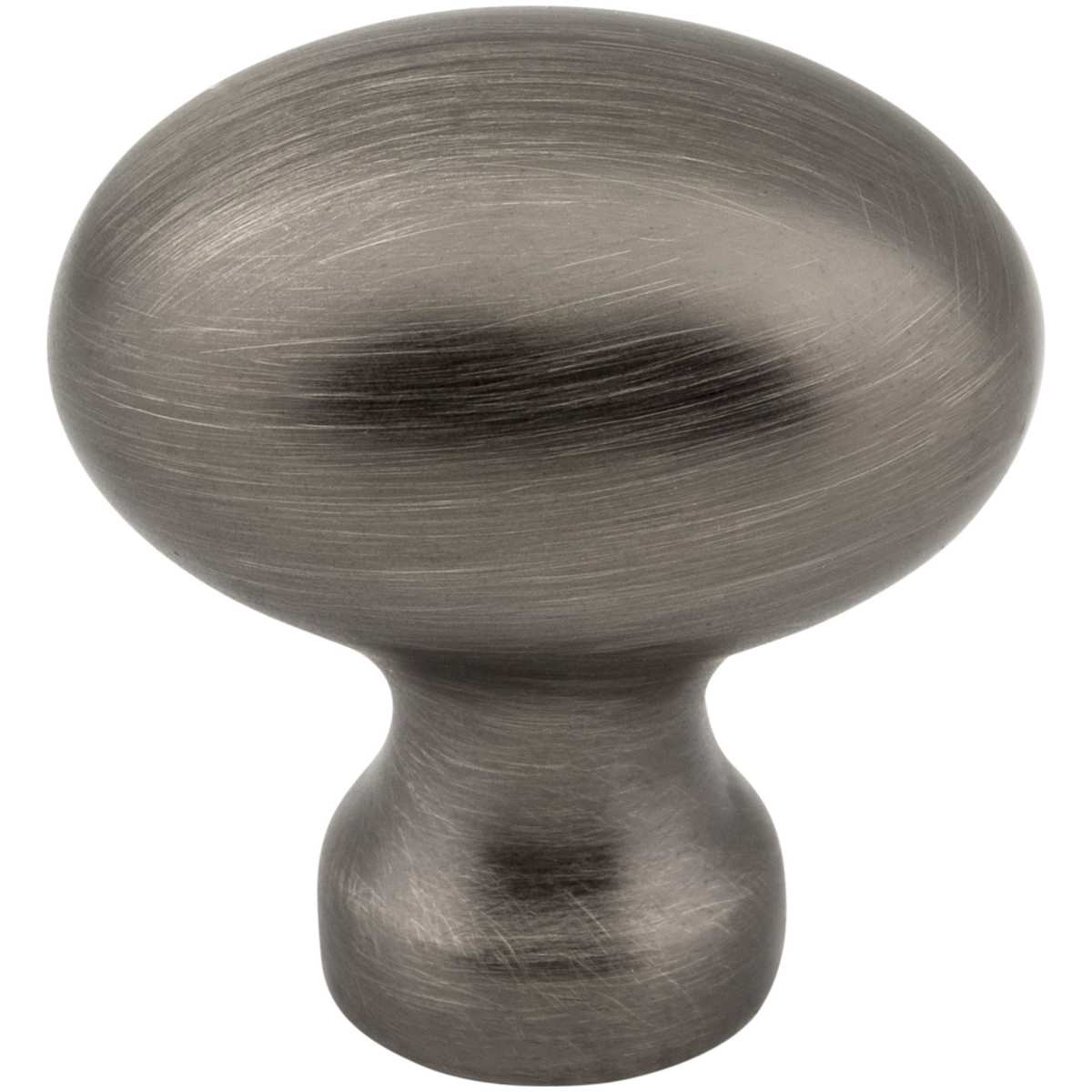 Jeffrey Alexander - 3990-DBAC - Bordeaux 1-3/16" Classic Egg Oval Cabinet Knob / Drawer Knob in Brushed Oil Rubbed Bronze