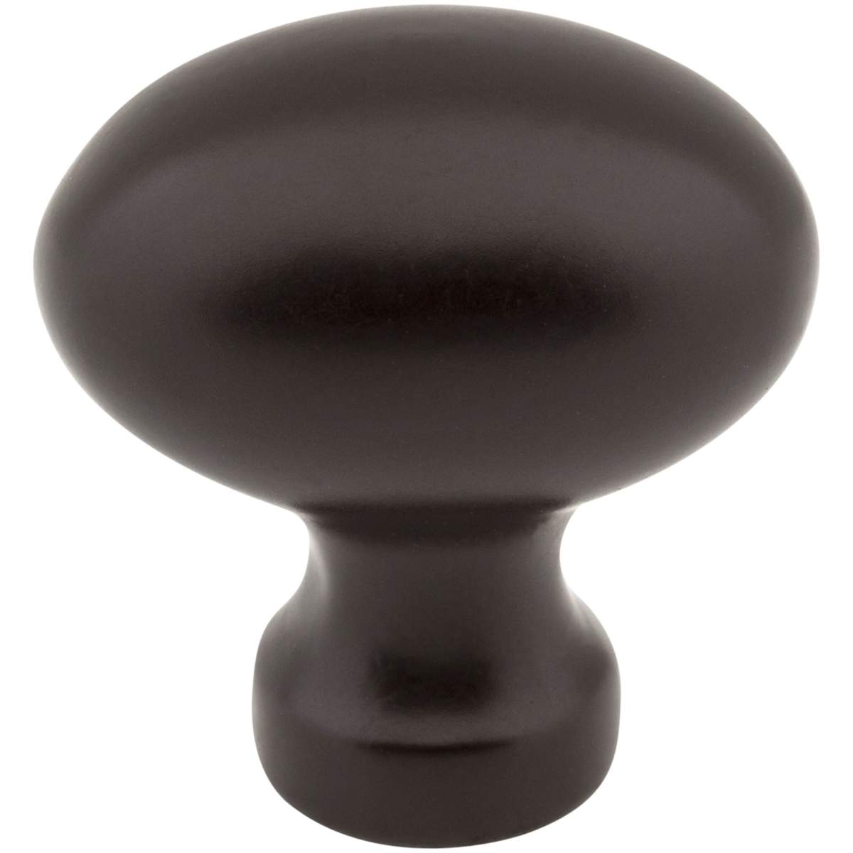 Jeffrey Alexander - 3990-DBAC - Bordeaux 1-3/16" Classic Egg Oval Cabinet Knob / Drawer Knob in Brushed Oil Rubbed Bronze