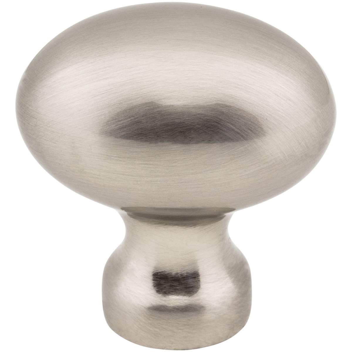 Jeffrey Alexander - 3990-DBAC - Bordeaux 1-3/16" Classic Egg Oval Cabinet Knob / Drawer Knob in Brushed Oil Rubbed Bronze