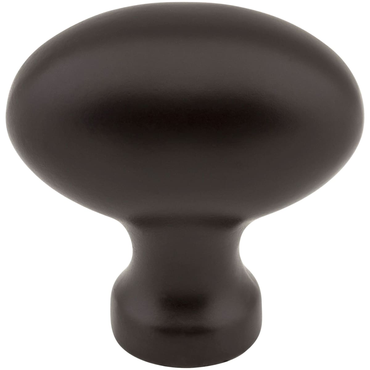 Jeffrey Alexander - 3991DACM - Lyon 1-9/16" Oval Egg Classic Cabinet Knob / Drawer Knob in Gun Metal