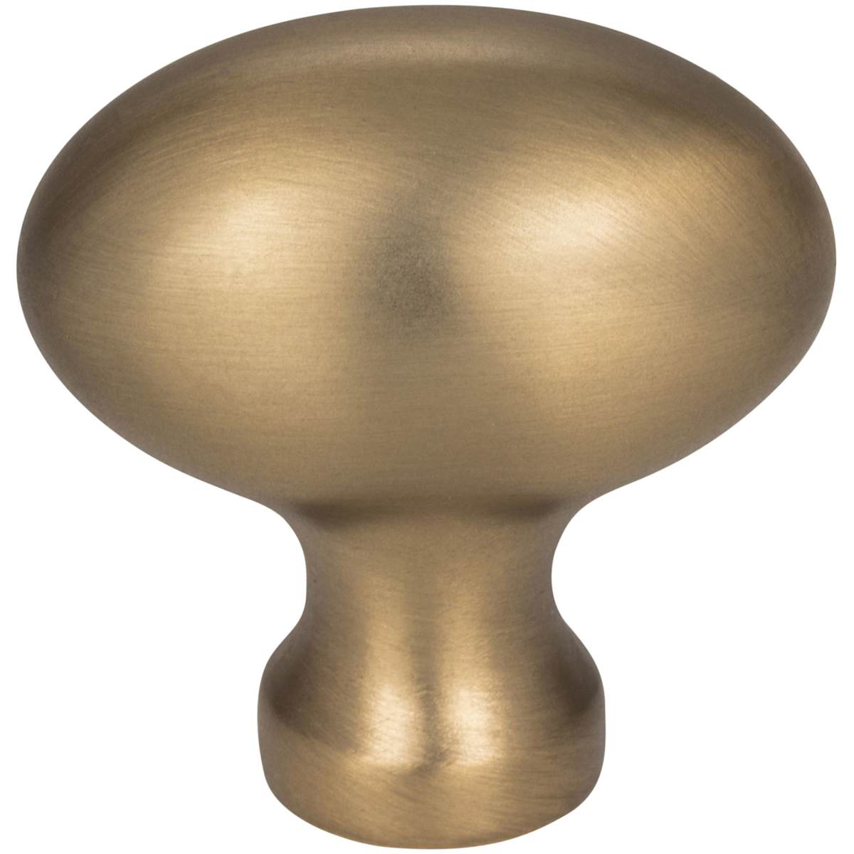 Jeffrey Alexander - 3991DACM - Lyon 1-9/16" Oval Egg Classic Cabinet Knob / Drawer Knob in Gun Metal