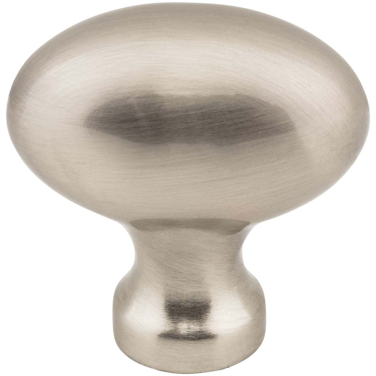 Jeffrey Alexander - 3991DACM - Lyon 1-9/16" Oval Egg Classic Cabinet Knob / Drawer Knob in Gun Metal