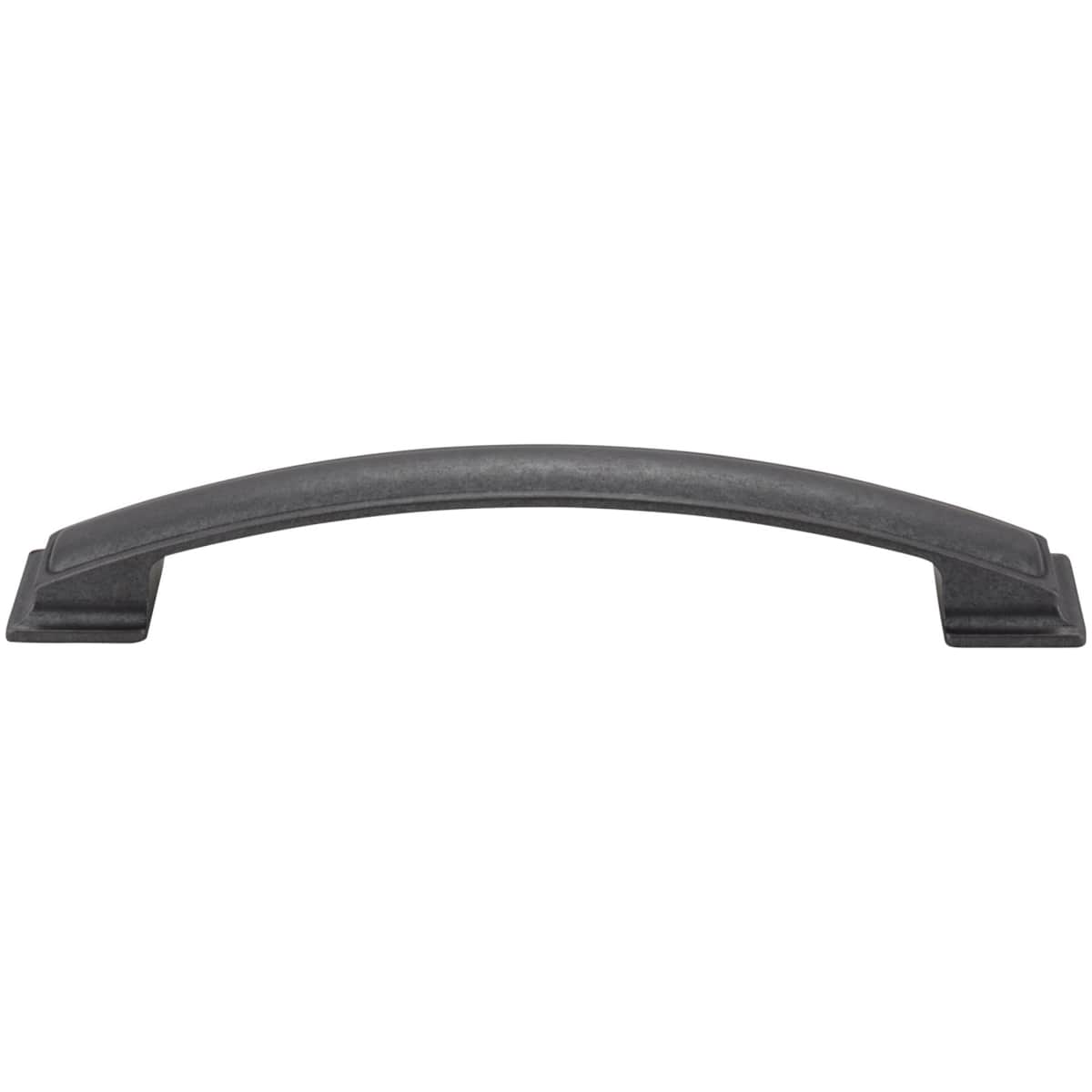 Jeffrey Alexander - 435-160MB - Annadale 6-5/16" Center to Center Bold Pillow Top Arch Bow Cabinet Knob / Drawer Pull in Matte Black