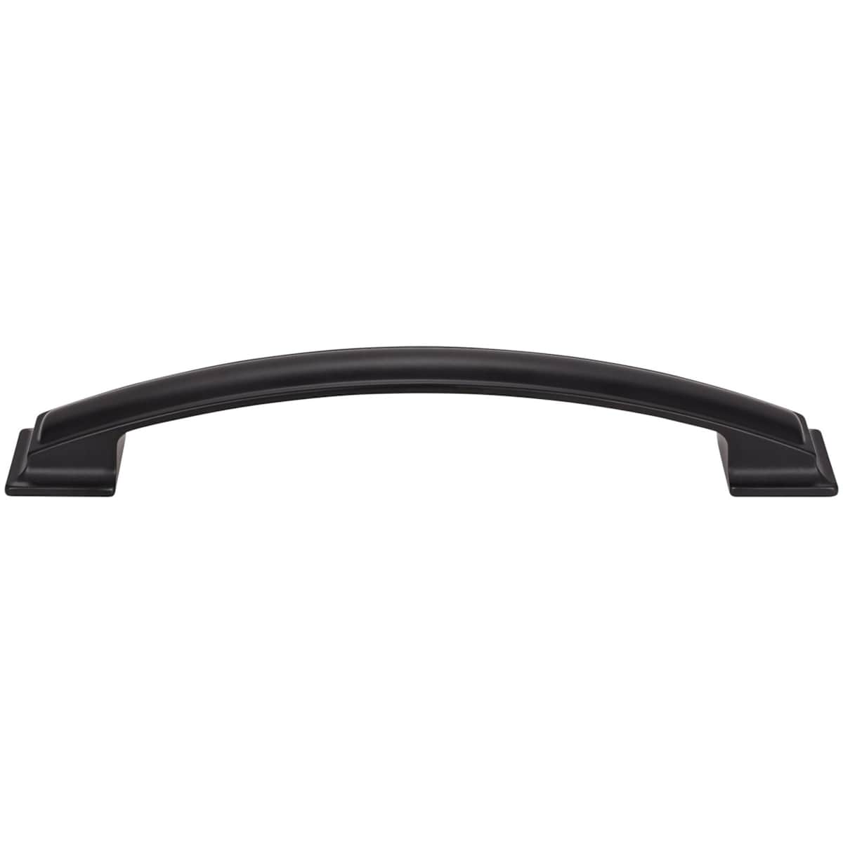 Jeffrey Alexander - 435-160MB - Annadale 6-5/16" Center to Center Bold Pillow Top Arch Bow Cabinet Knob / Drawer Pull in Matte Black