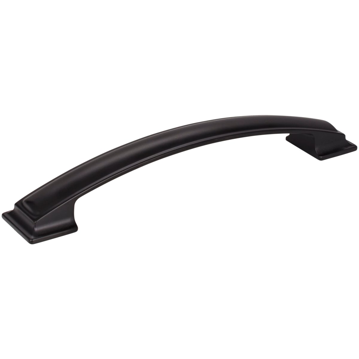Jeffrey Alexander - 435-160MB - Annadale 6-5/16" Center to Center Bold Pillow Top Arch Bow Cabinet Knob / Drawer Pull in Matte Black