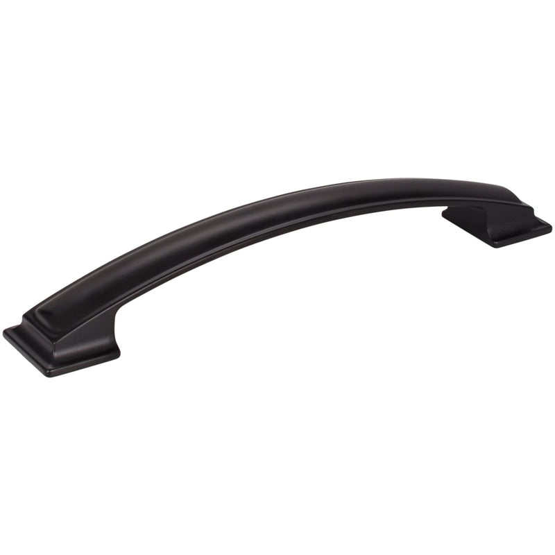 Jeffrey Alexander - 435-160MB - Annadale 6-5/16" Center to Center Bold Pillow Top Arch Bow Cabinet Knob / Drawer Pull in Matte Black