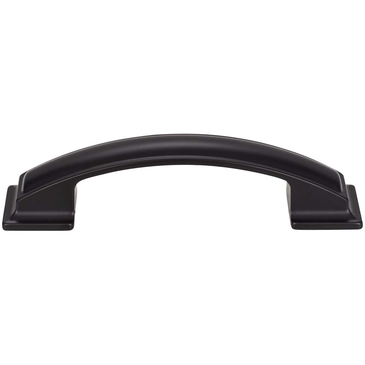 Jeffrey Alexander - 435-96BNBDL - Annadale 3-3/4" Wide Arch Bow Cabinet Handle / Drawer Pull in Brushed Pewter