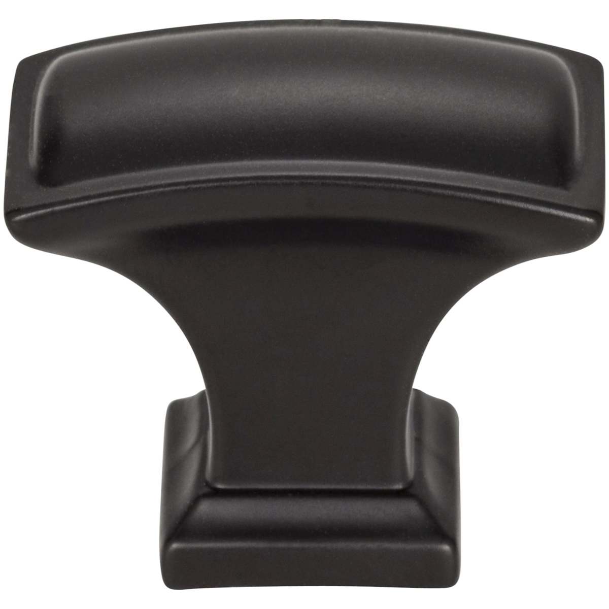 Jeffrey Alexander - 435L-MB - Annadale 1-1/2 Inch Thick "T" Bar Rectangular Cabinet Knob / Drawer Knob in Matte Black