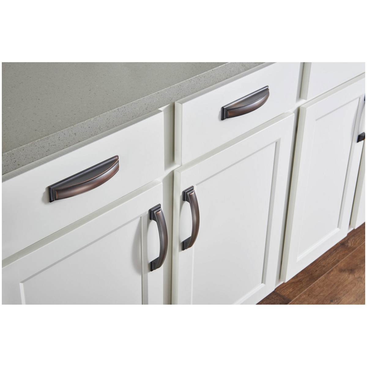 Jeffrey Alexander - 435L-MB - Annadale 1-1/2 Inch Thick "T" Bar Rectangular Cabinet Knob / Drawer Knob in Matte Black