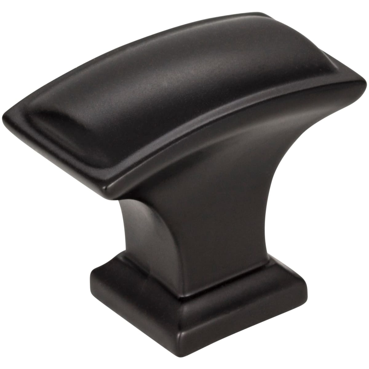 Jeffrey Alexander - 435L-MB - Annadale 1-1/2 Inch Thick "T" Bar Rectangular Cabinet Knob / Drawer Knob in Matte Black