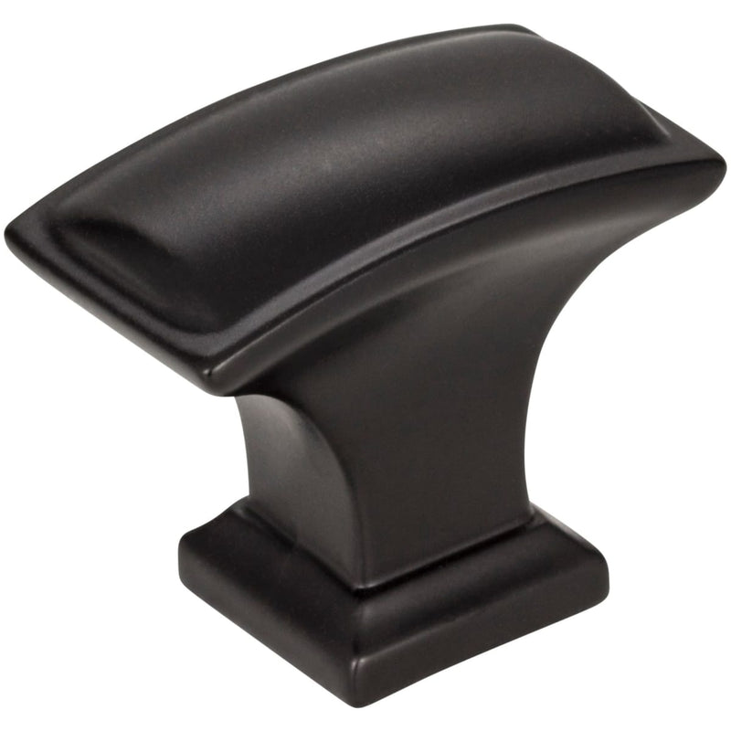 Jeffrey Alexander - 435L-MB - Annadale 1-1/2 Inch Thick "T" Bar Rectangular Cabinet Knob / Drawer Knob in Matte Black