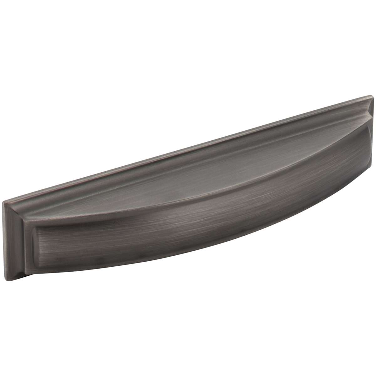 Jeffrey Alexander - 436-128MB - Annadale 5-1/16" (128mm) Center to Center Cabinet Cup Pull / Drawer Cup Pull in Matte Black