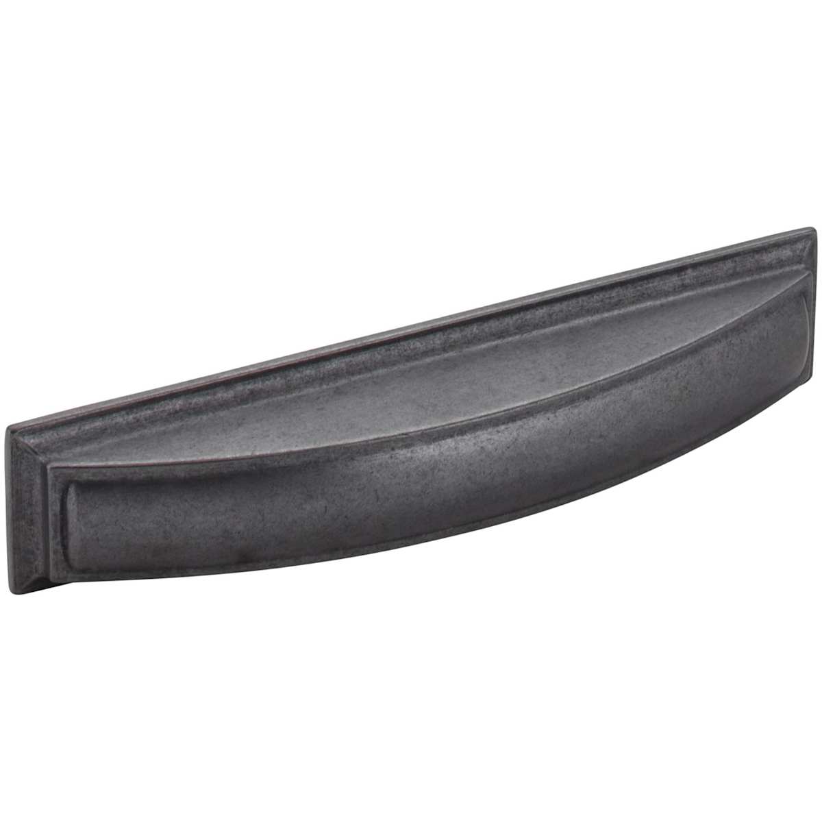 Jeffrey Alexander - 436-128MB - Annadale 5-1/16" (128mm) Center to Center Cabinet Cup Pull / Drawer Cup Pull in Matte Black