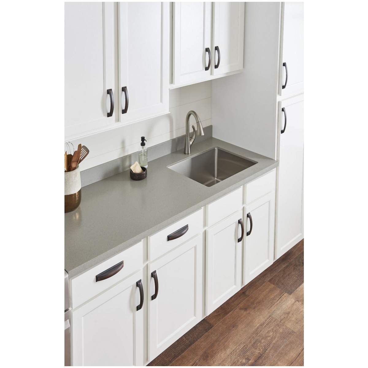 Jeffrey Alexander - 436-128MB - Annadale 5-1/16" (128mm) Center to Center Cabinet Cup Pull / Drawer Cup Pull in Matte Black