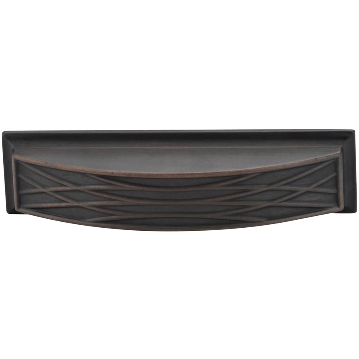 Jeffrey Alexander - 436-128MB - Annadale 5-1/16" (128mm) Center to Center Cabinet Cup Pull / Drawer Cup Pull in Matte Black