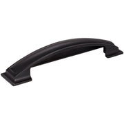Jeffrey Alexander - 436-128MB - Annadale 5-1/16" (128mm) Center to Center Cabinet Cup Pull / Drawer Cup Pull in Matte Black