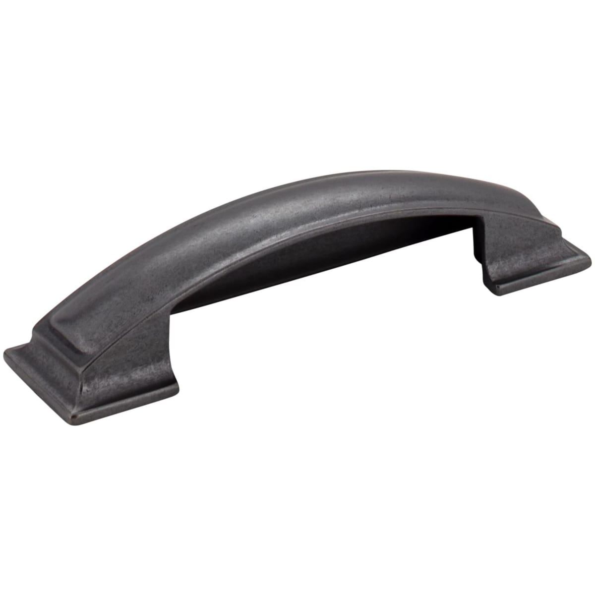 Annadale 3-3/4" Center to Center Bold Pillow Top Square Cabinet Cup Handle / Drawer Cup Pull