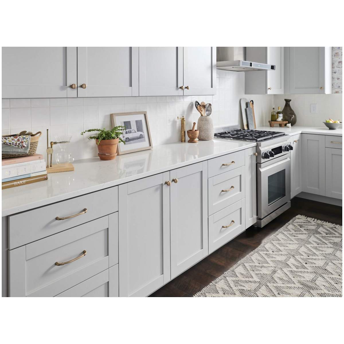 Jeffrey Alexander - 445-128MB - Marie 5-1/16" Center to Center Regal Glam Luxury Cabinet Handle / Drawer Pull in Matte Black