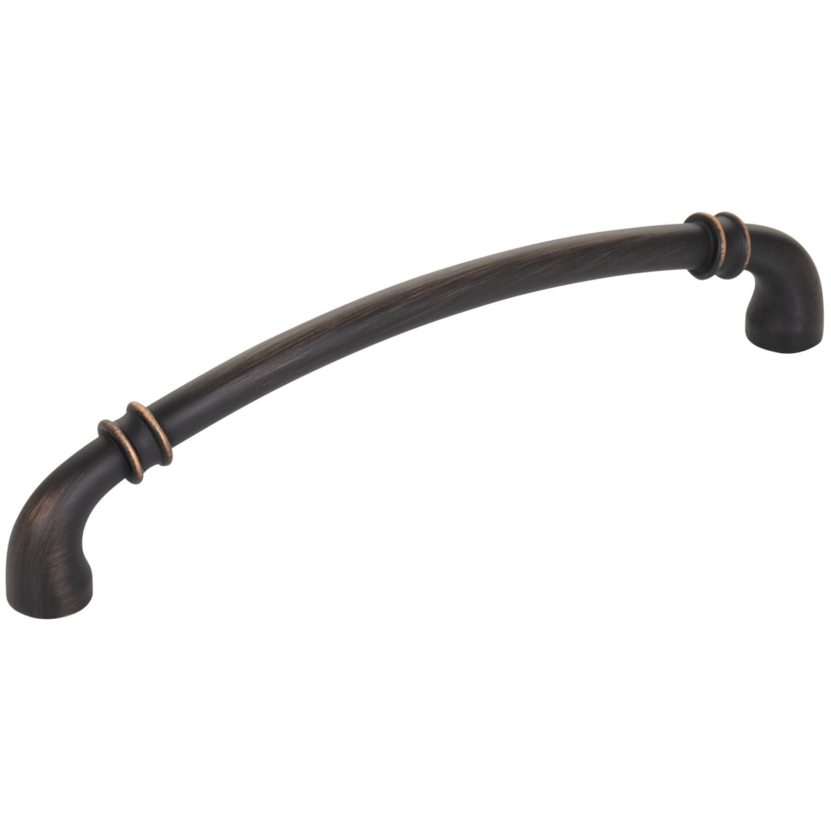 Marie 6-5/16" Center to Center Regal Luxury Traditional Cabinet Handle / Drawer Pull with Cuff Details