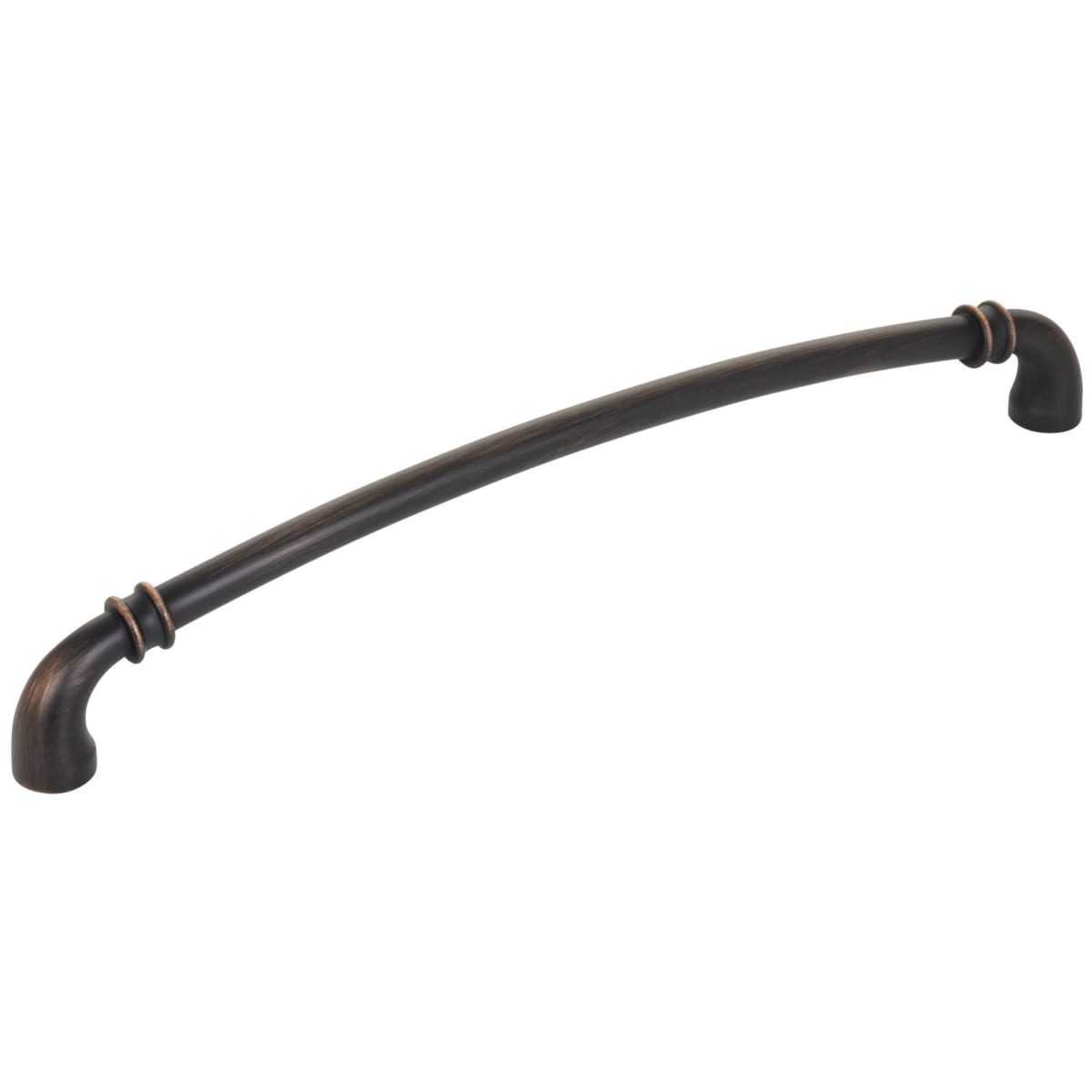 Marie 8-13/16" Center to Center Regal Luxury Traditional Cabinet Handle / Drawer Pull with Cuff Details