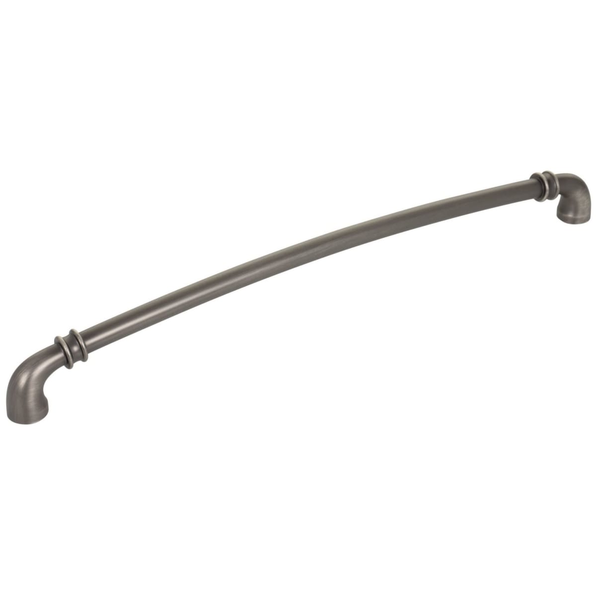 Marie 12" Center to Center Regal Luxury Traditional Large Cabinet Handle / Drawer Pull with Cuff Details