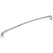 Jeffrey Alexander - 445-305PC - Marie 12" Center to Center Regal Luxury Traditional Large Cabinet Handle / Drawer Pull with Cuff Details in Polished Chrome