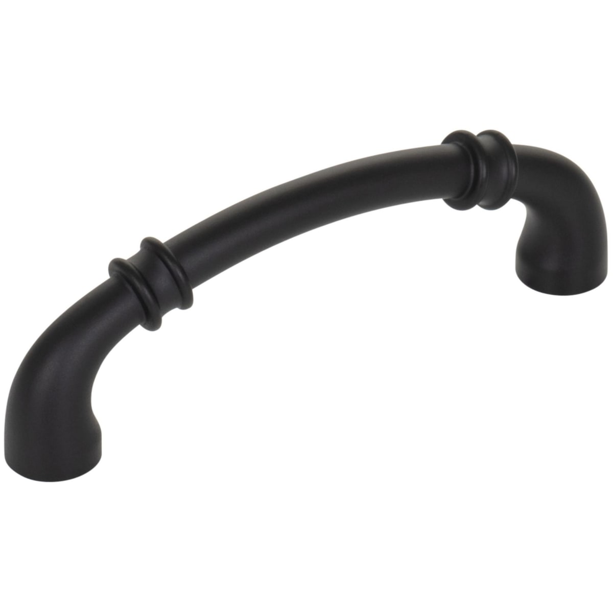 Marie 3-3/4" Center to Center Regal Luxury Traditional Cabinet Handle / Drawer Pull with Cuff Details
