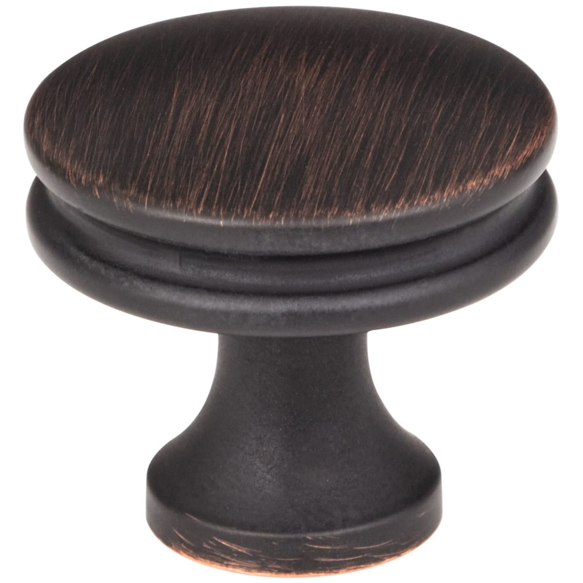 Marie 1-1/4" Round Concave Edge Flat Mushroom Cabinet Knob / Drawer Knob