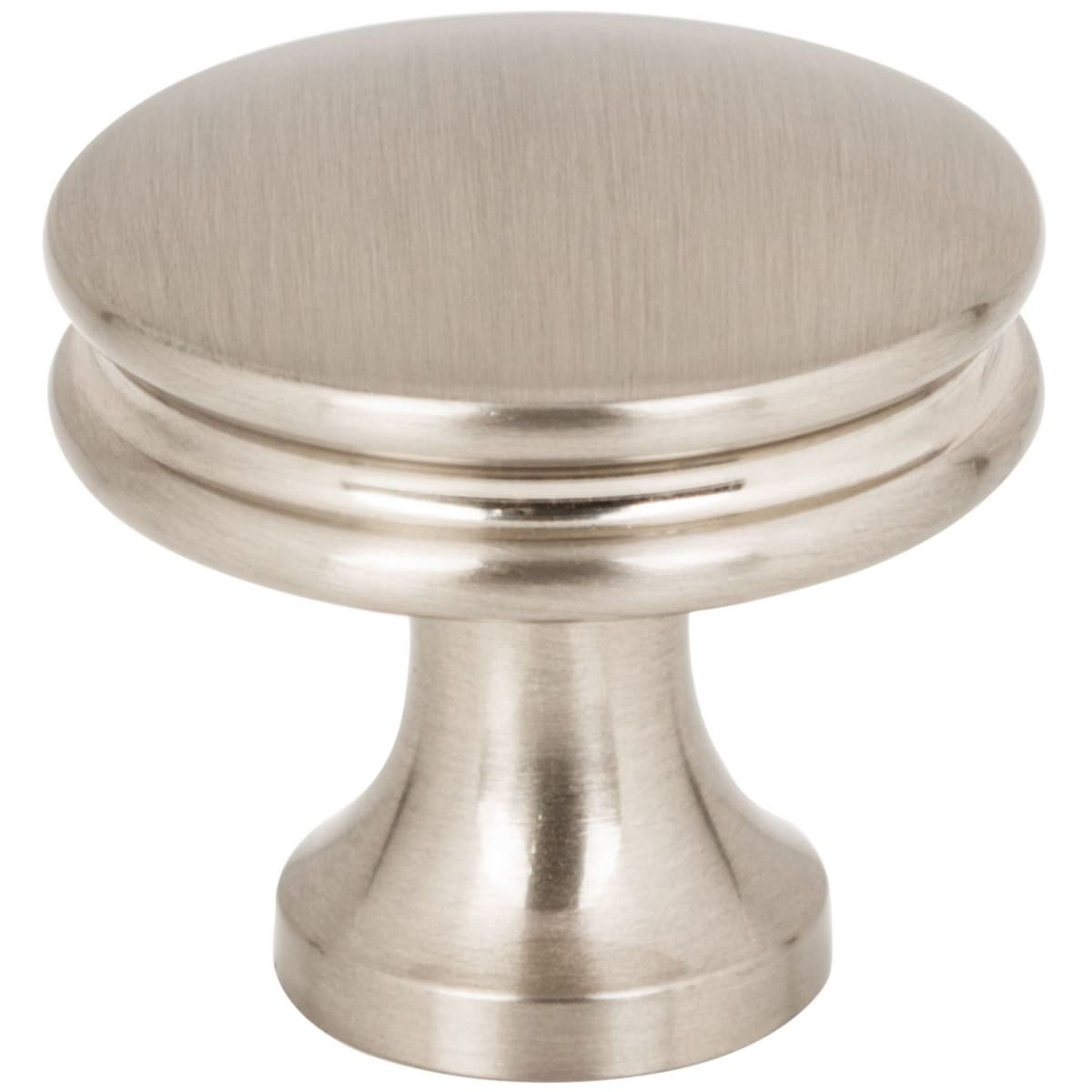 Marie 1-1/4" Round Concave Edge Flat Mushroom Cabinet Knob / Drawer Knob