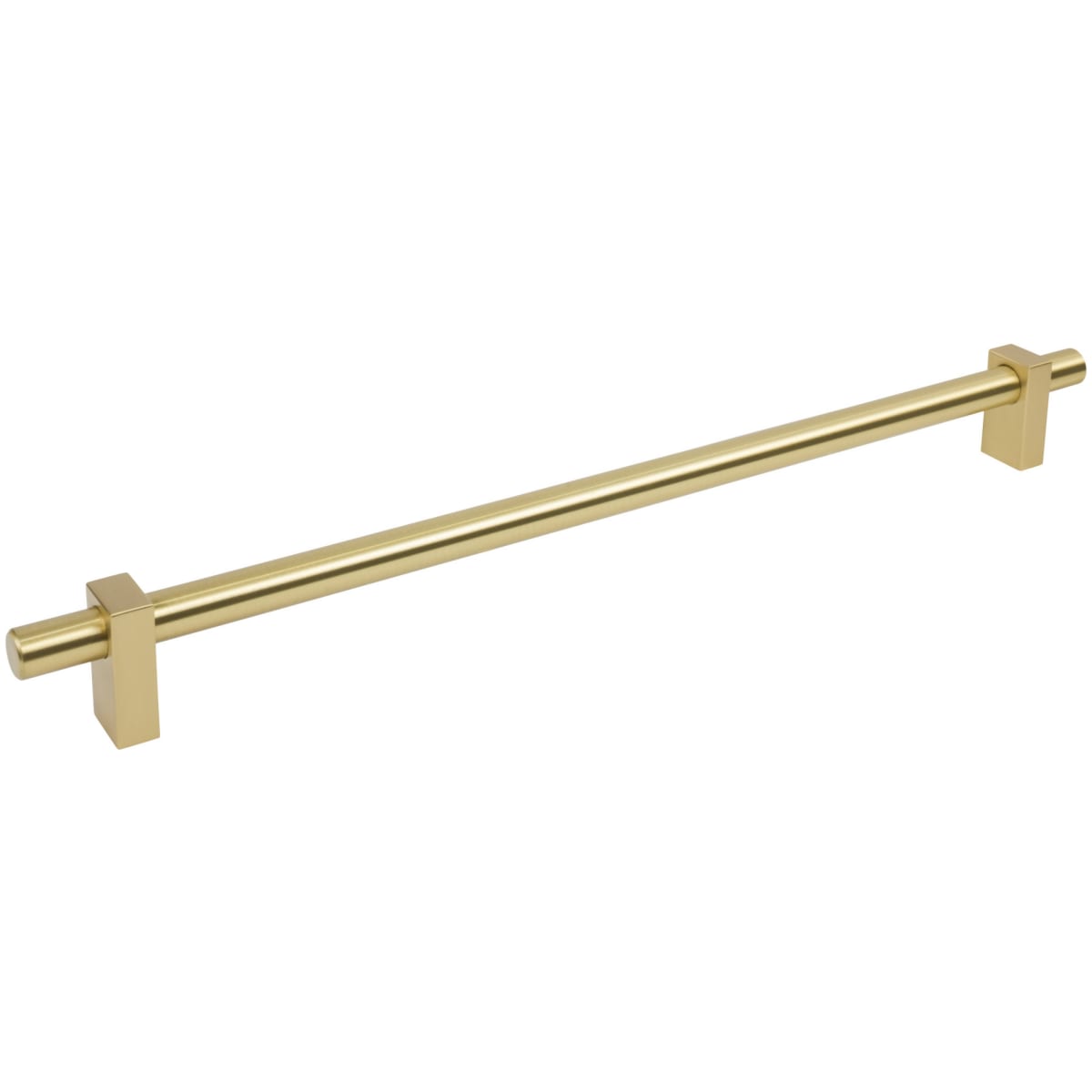 Larkin 18" Center to Center Modern Industrial Smooth Appliance Bar Handle / Appliance Bar Pull - Split Finish