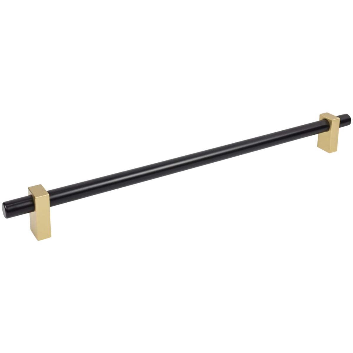 Larkin 18" Center to Center Modern Industrial Smooth Appliance Bar Handle / Appliance Bar Pull - Split Finish