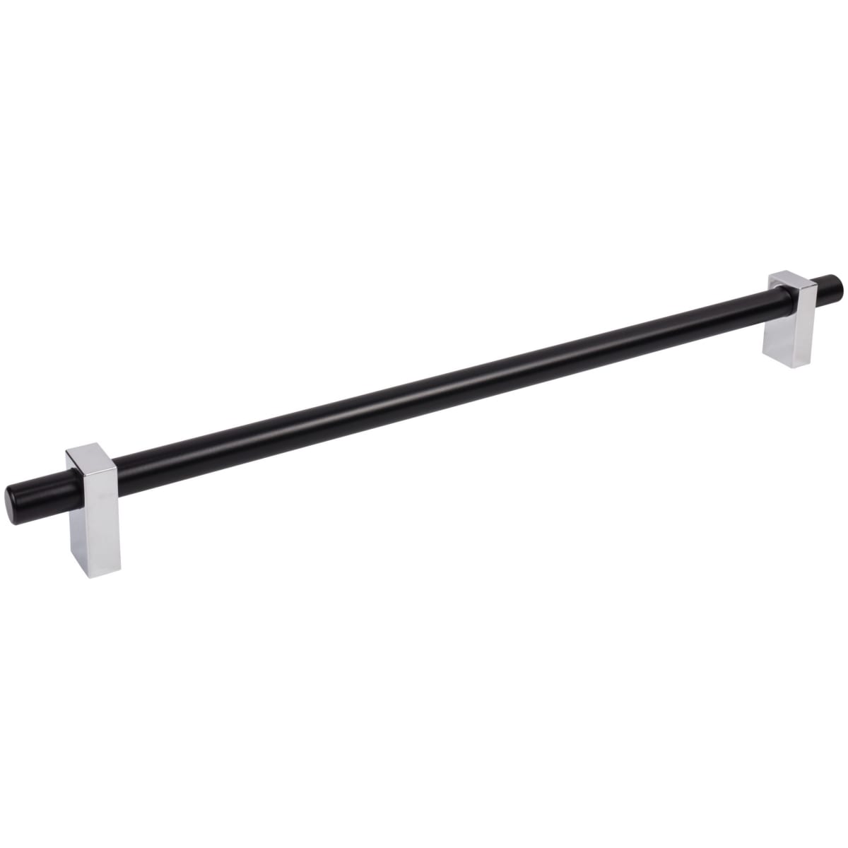 Larkin 18" Center to Center Modern Industrial Smooth Appliance Bar Handle / Appliance Bar Pull - Split Finish