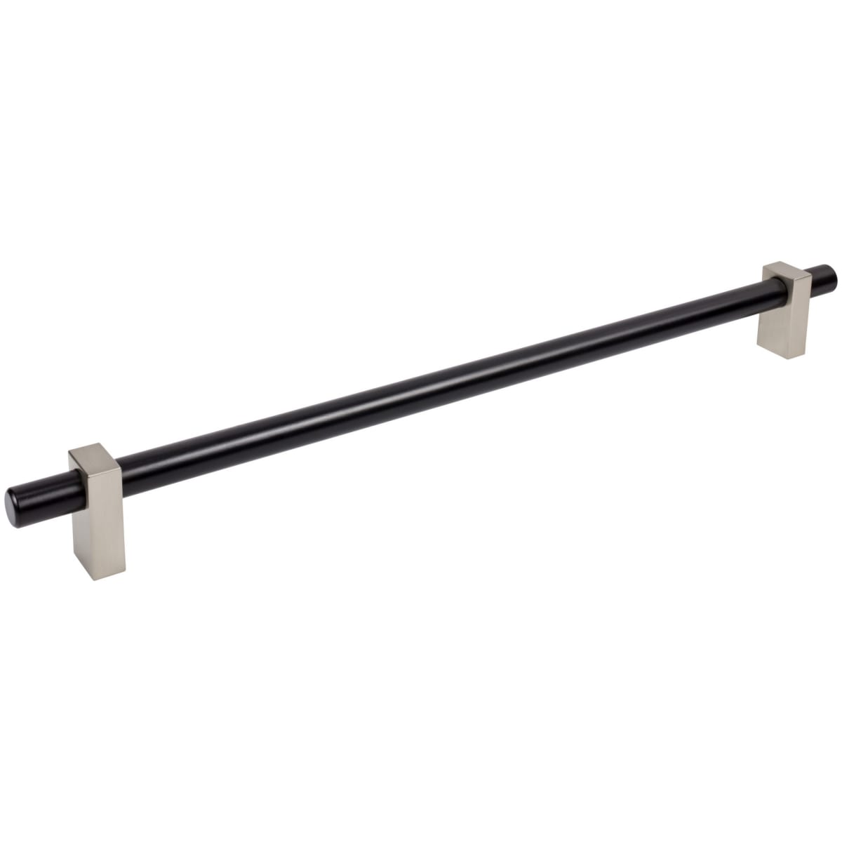 Larkin 18" Center to Center Modern Industrial Smooth Appliance Bar Handle / Appliance Bar Pull - Split Finish