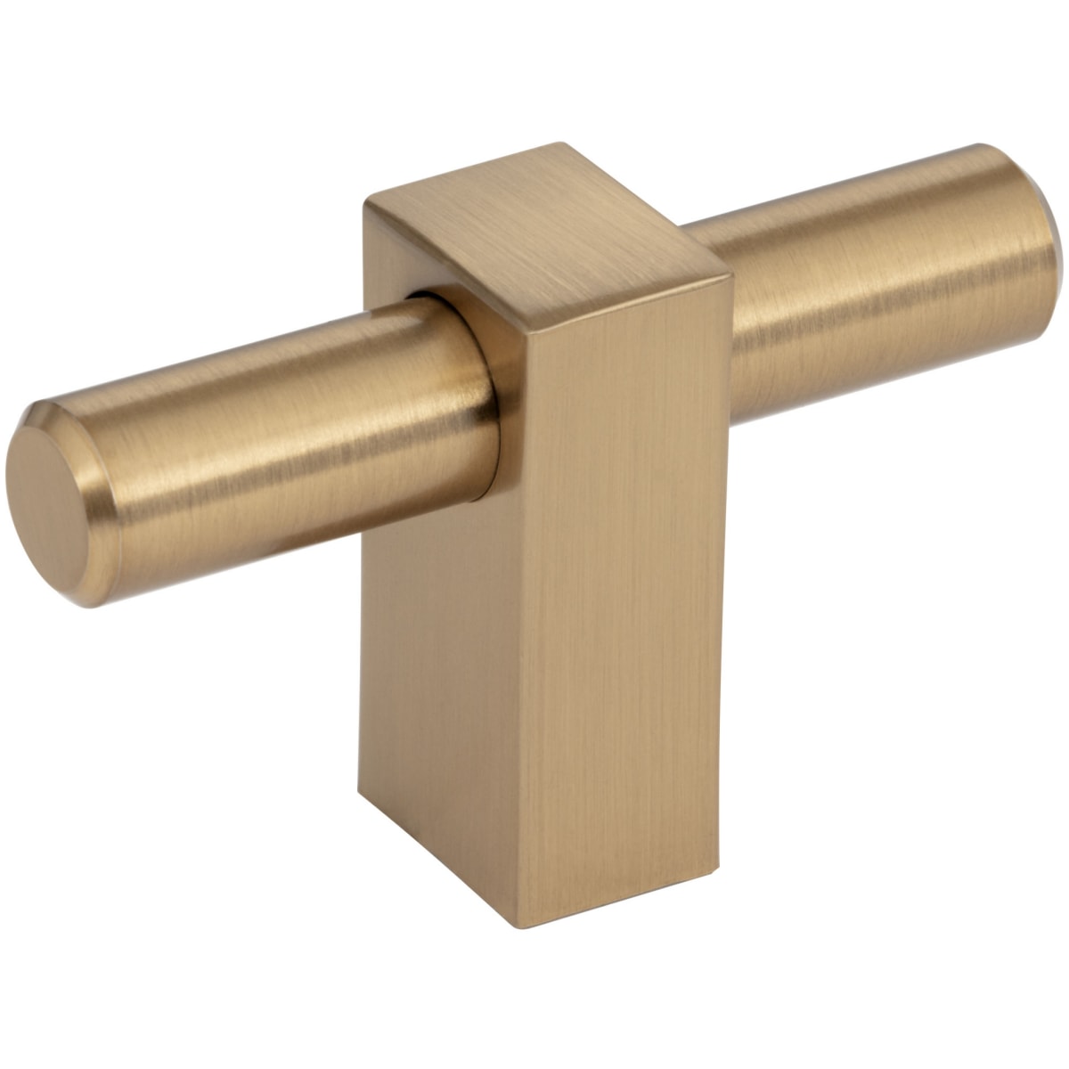 Larkin 2-3/8" Wide "T" Bar Modern Industrial Smooth Cabinet Knob / T Drawer Bar Knob