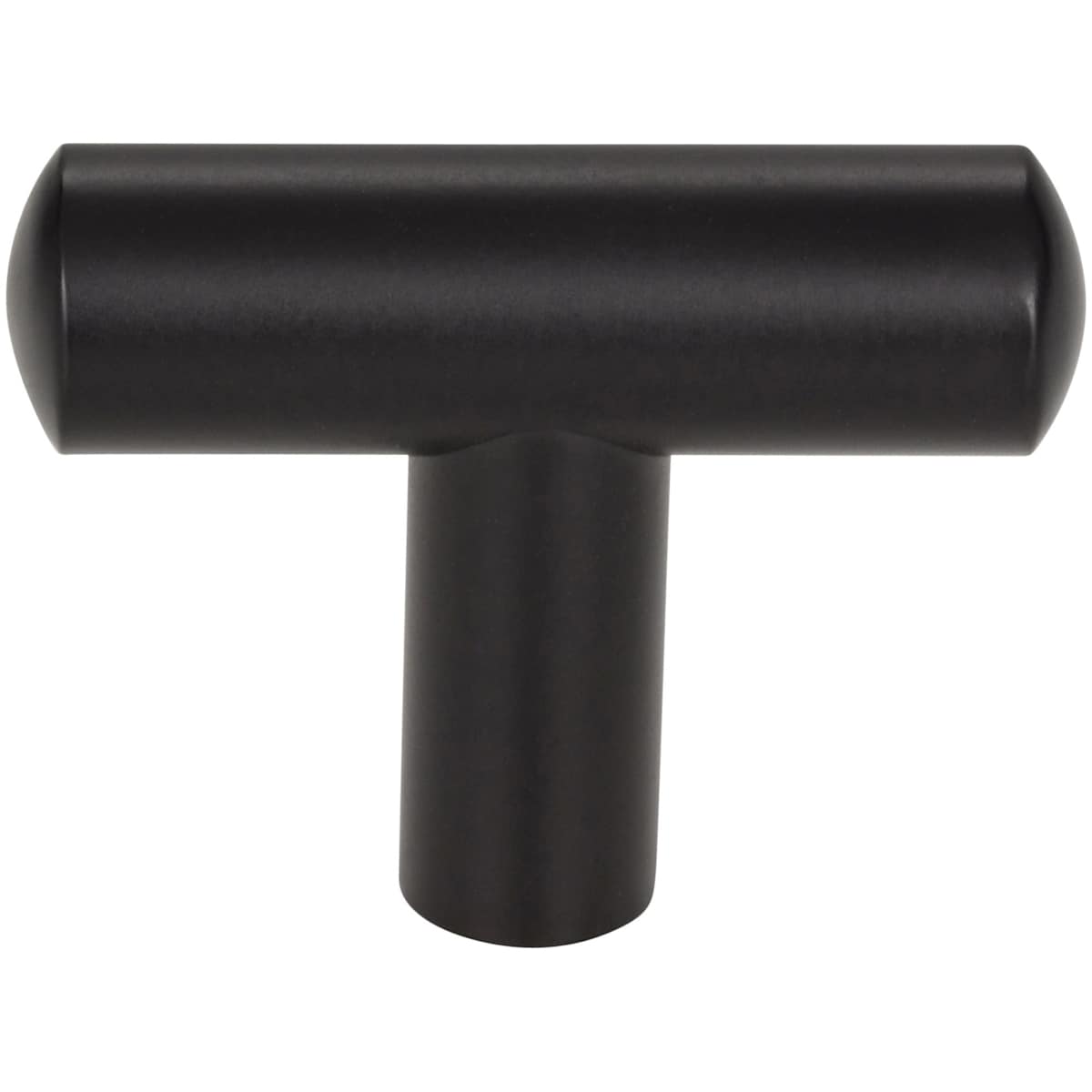 Jeffrey Alexander - 48MB - Key West 1-7/8 Inch "T" Bar Cabinet Knob / Drawer Knob in Matte Black