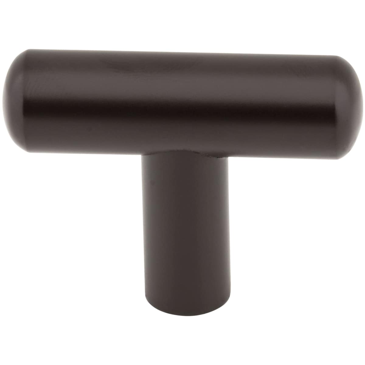 Jeffrey Alexander - 48MB - Key West 1-7/8 Inch "T" Bar Cabinet Knob / Drawer Knob in Matte Black