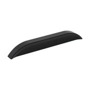 Jeffrey Alexander - 484-128160MB - Elara 5-1/16" (128 mm) or 6-5/16" (160 mm) Optional Center to Center European Style Flush Pinch Style Tab Solid Arched Cabinet Pull / Drawer Pull in Matte Black