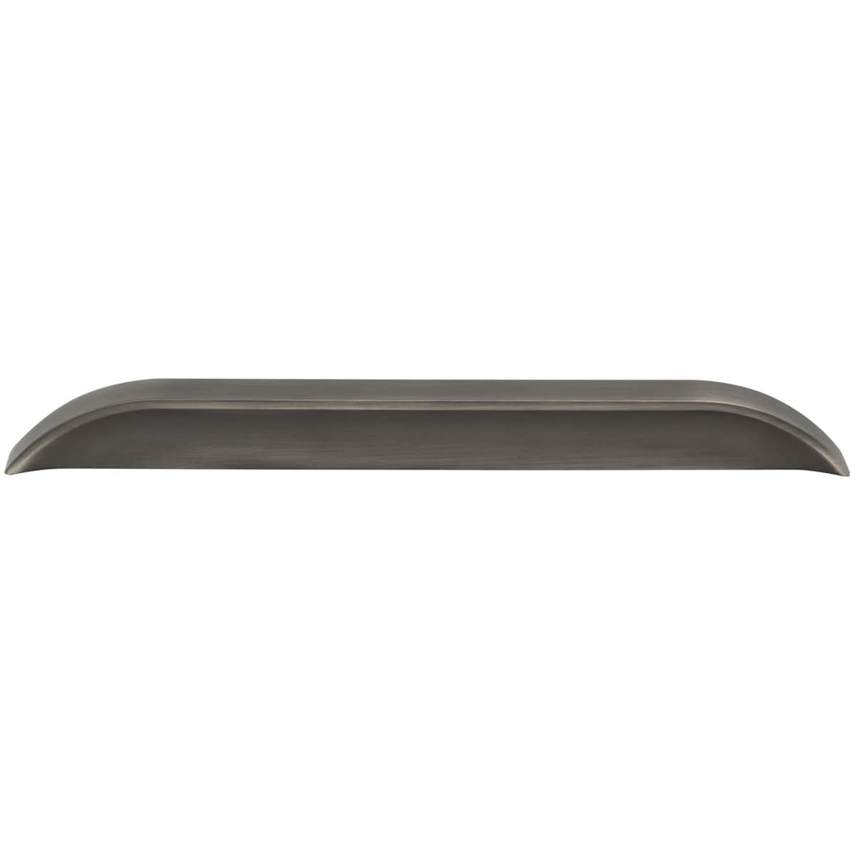 Jeffrey Alexander - 484-192224DBAC - Elara 7-9/16" (192 mm) or 8-13/16" (224) Center to Center European Style Flush Pinch Style Tab Solid Arched Cabinet Pull / Drawer Pull in Brushed Oil Rubbed Bronze