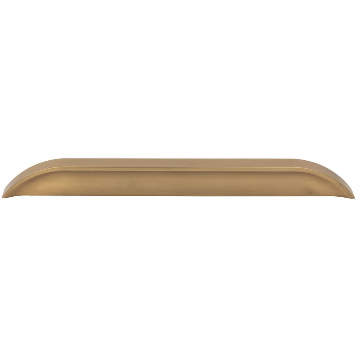 Jeffrey Alexander - 484-192224DBAC - Elara 7-9/16" (192 mm) or 8-13/16" (224) Center to Center European Style Flush Pinch Style Tab Solid Arched Cabinet Pull / Drawer Pull in Brushed Oil Rubbed Bronze