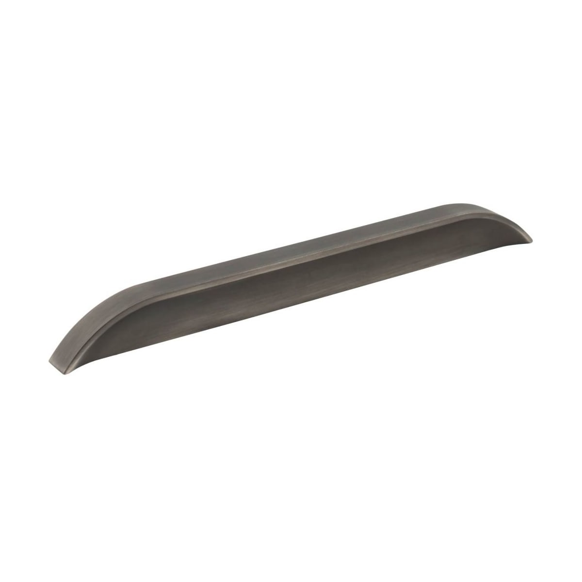 Elara 7-9/16" (192 mm) or 8-13/16" (224) Center to Center European Style Flush Pinch Style Tab Solid Arched Cabinet Pull / Drawer Pull