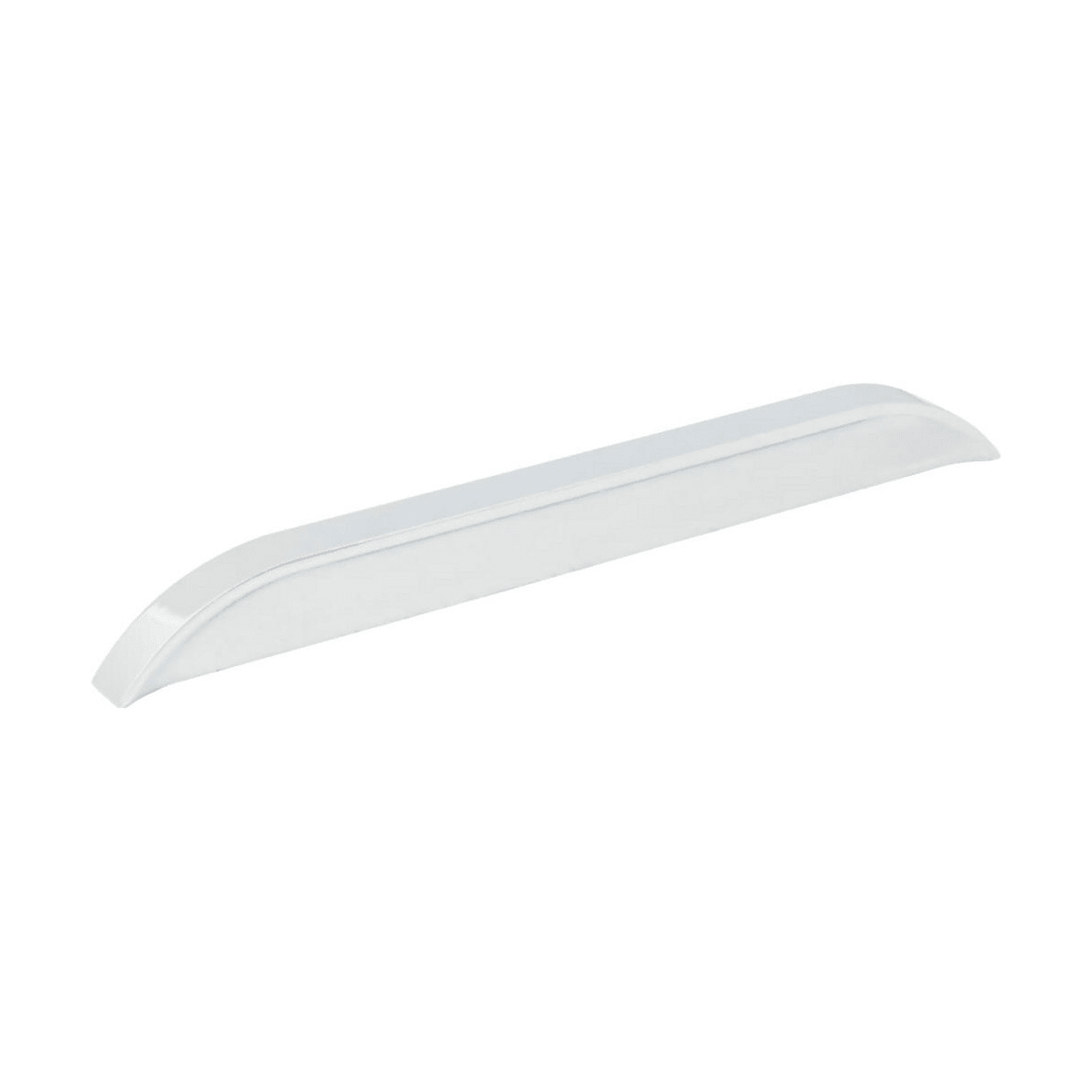 Elara 7-9/16" (192 mm) or 8-13/16" (224) Center to Center European Style Flush Pinch Style Tab Solid Arched Cabinet Pull / Drawer Pull