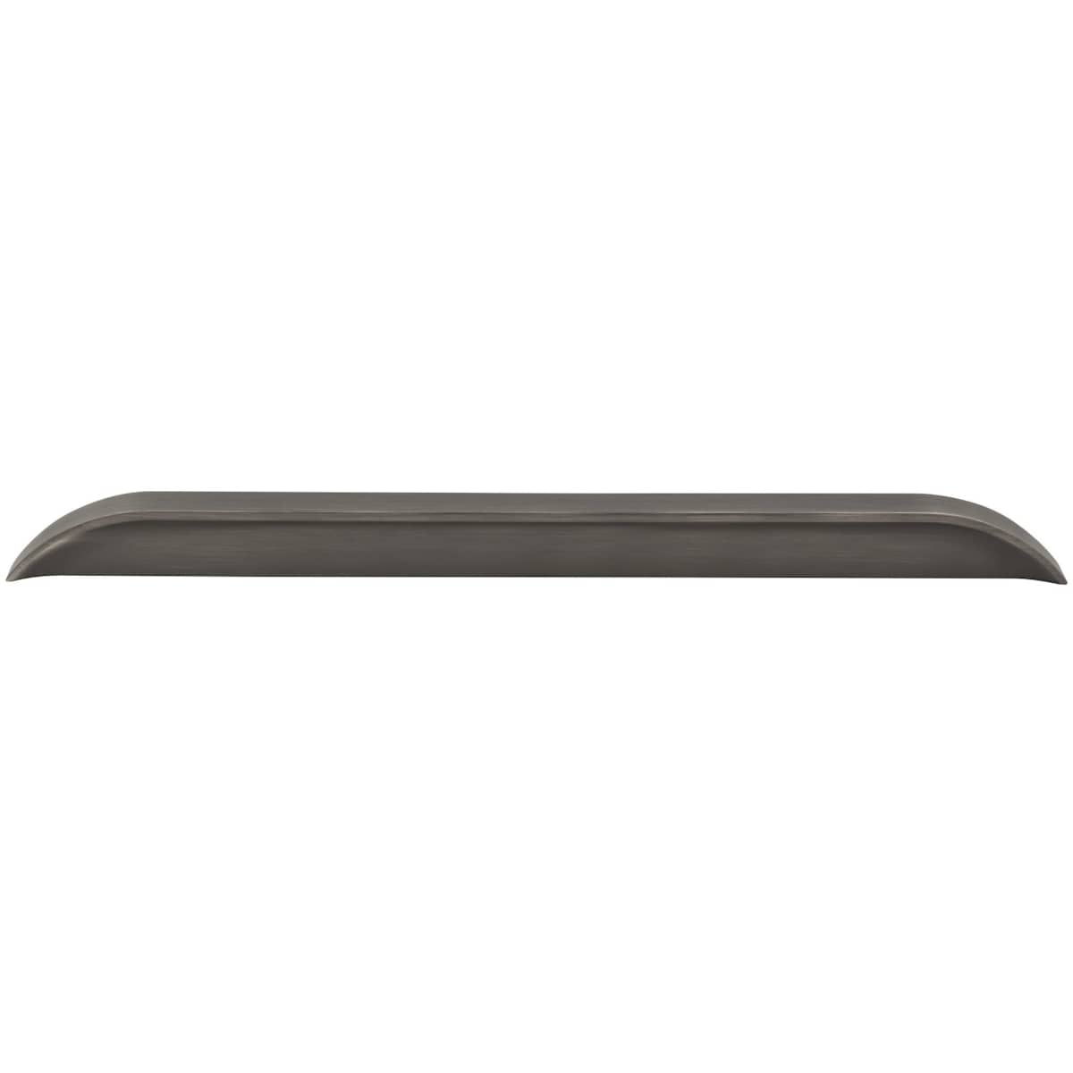Jeffrey Alexander - 484-305DBAC - Elara 12" Center to Center European Style Flush Pinch Style Tab Solid Arched Large Cabinet Pull / Drawer Pull in Brushed Oil Rubbed Bronze
