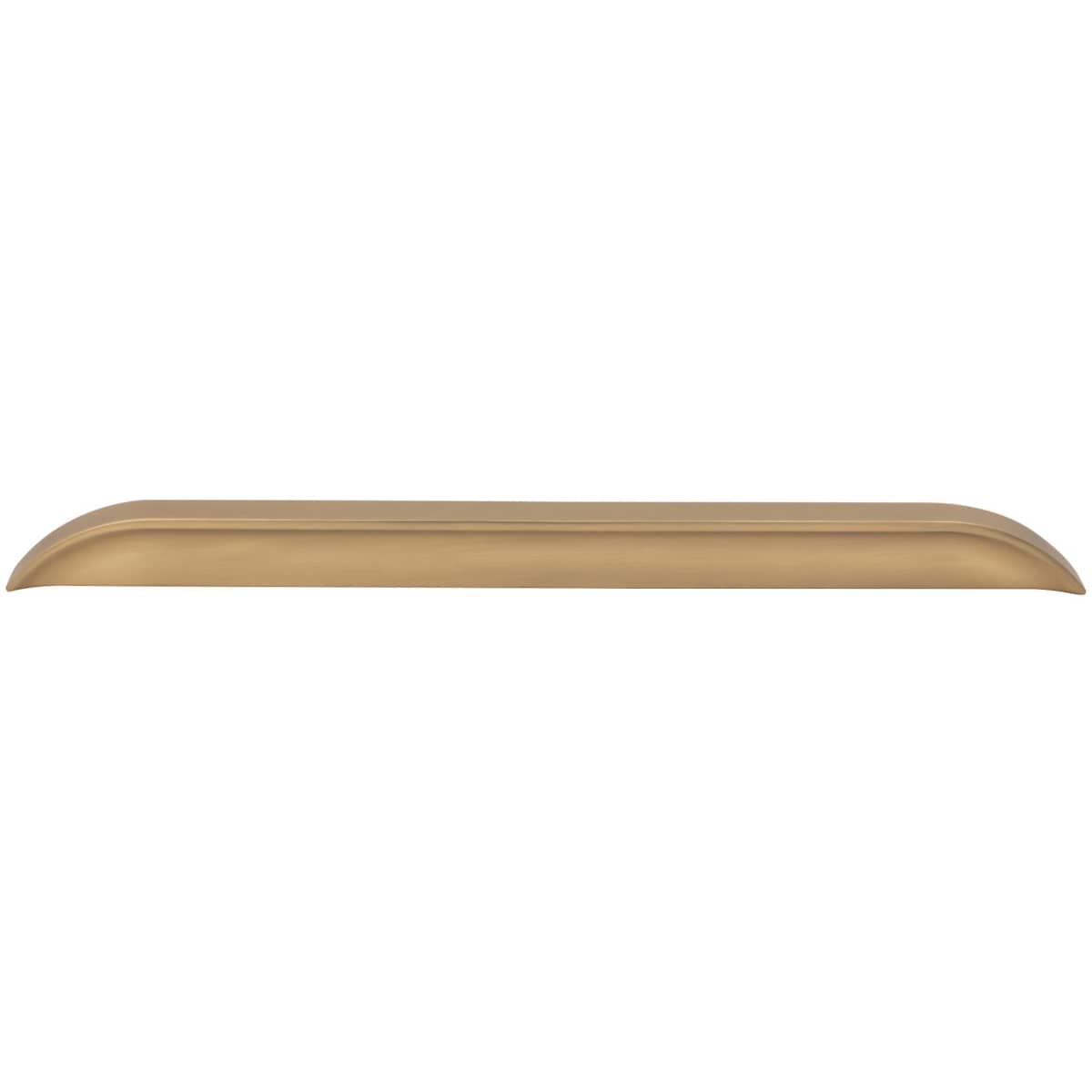 Jeffrey Alexander - 484-305DBAC - Elara 12" Center to Center European Style Flush Pinch Style Tab Solid Arched Large Cabinet Pull / Drawer Pull in Brushed Oil Rubbed Bronze